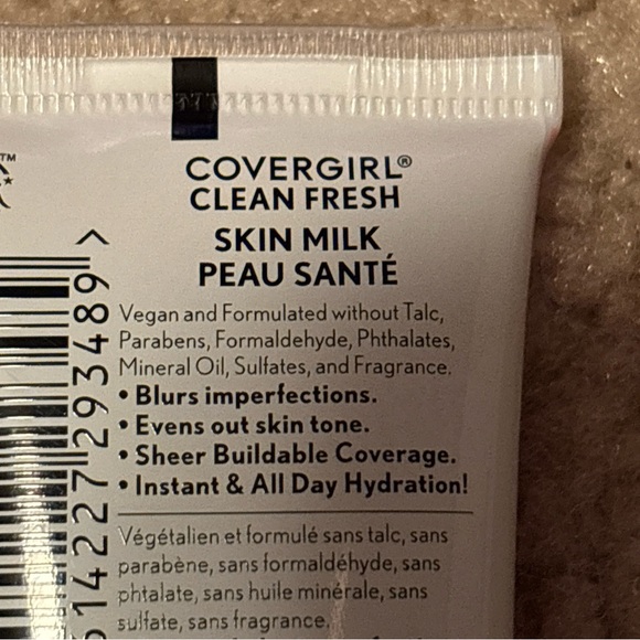 CoverGirl Clean Fresh Skin Milk Nourishing Foundation Vegan New #630 Deep/Dark - Picture 7 of 11